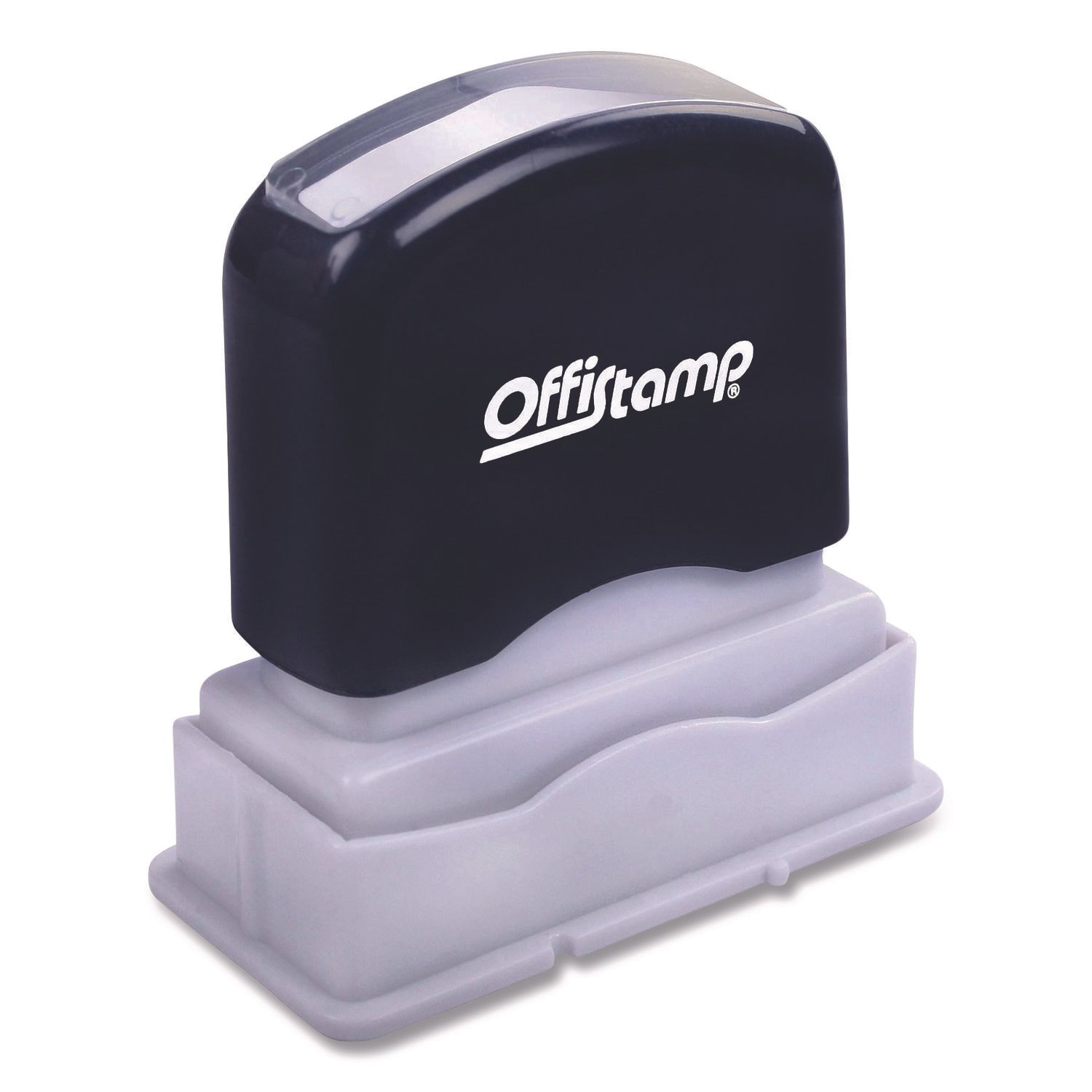 Offistamp Pre-Inked Message Stamp with Blank Date Box, RECEIVED, 1.63" x 0.38", Red Ink (MKG034512) - Image 3