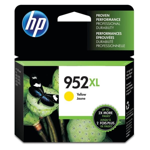 HP 952XL Yellow High-Yield Ink Cartridge, L0S67AN (HEWL0S67AN)