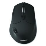 Logitech M720 Triathlon Wireless Mouse, 2.4 GHz Frequency, 33 ft Wireless Range, Right Hand Use, Black (LOG910004790)