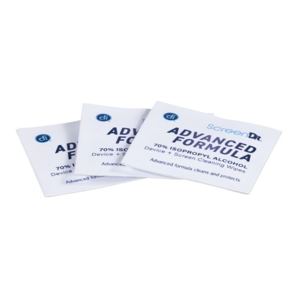 Digital Innovations ScreenDr 70% Alcohol Advanced Formula Device Cleaning Wipes And Microfiber Cloth, Box Of 120 Packets (ODFN9903154) - Image 5