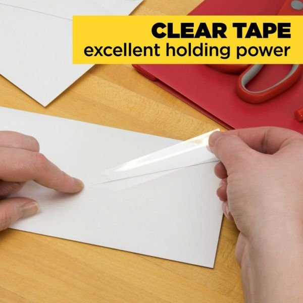 Scotch Transparent Tape, 24 Tape Rolls, 3/4 in x 1000 in, Home Office Supplies and School Supplies for College and Classrooms (MMM600K24) - Image 6