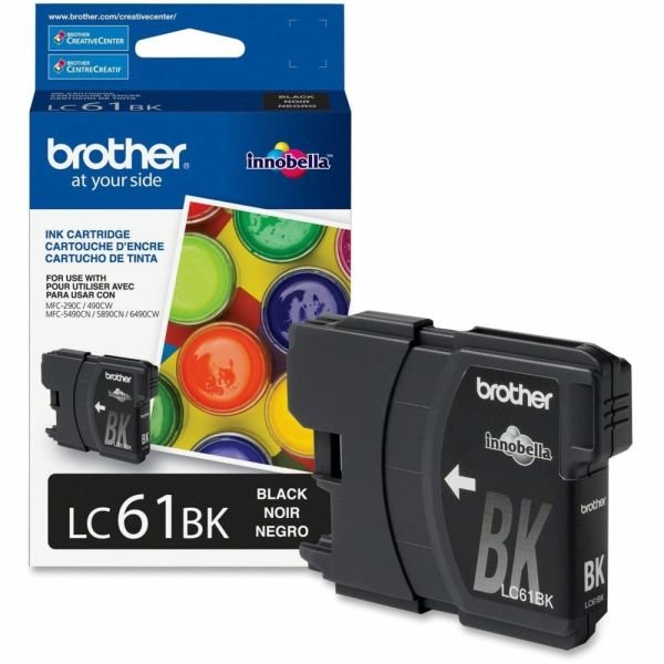 Brother LC61I Black Ink Cartridge, LC61BK (BRTLC61BK)