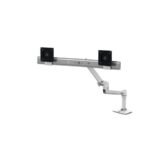Ergotron Desk Mount for Monitor - Polished Aluminum (SYNX4750425)