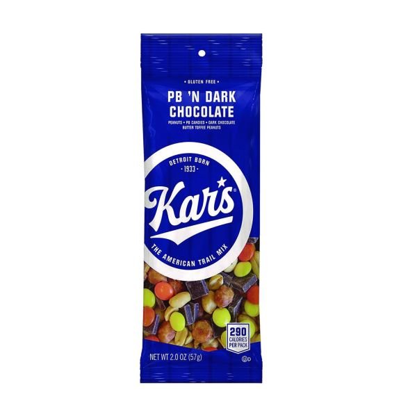 Kar's Trail Mix Variety Pack, Assorted Flavors, 24 Packets/Box (KSAKAR08362) - Image 2