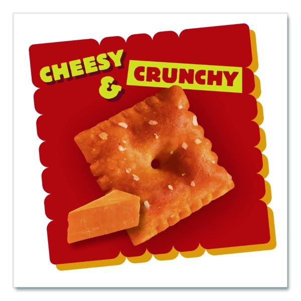 Cheez-It Baked Snack Crackers, Extra Toasty Crackers, 1 oz Bag, 12/Box (KEBKEE11716) - Image 7