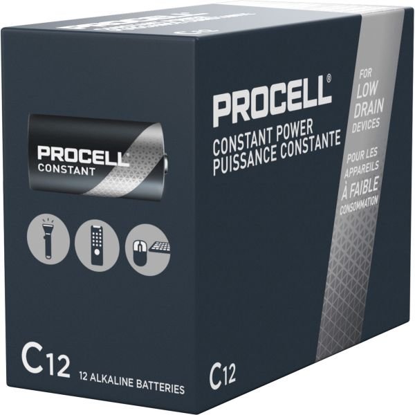 Procell by Duracell Alkaline C Batteries (DURPC1400) - Image 3
