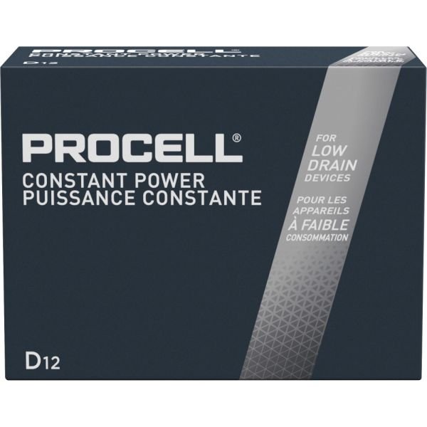 Procell by Duracell Alkaline D Batteries (DURPC1300) - Image 4