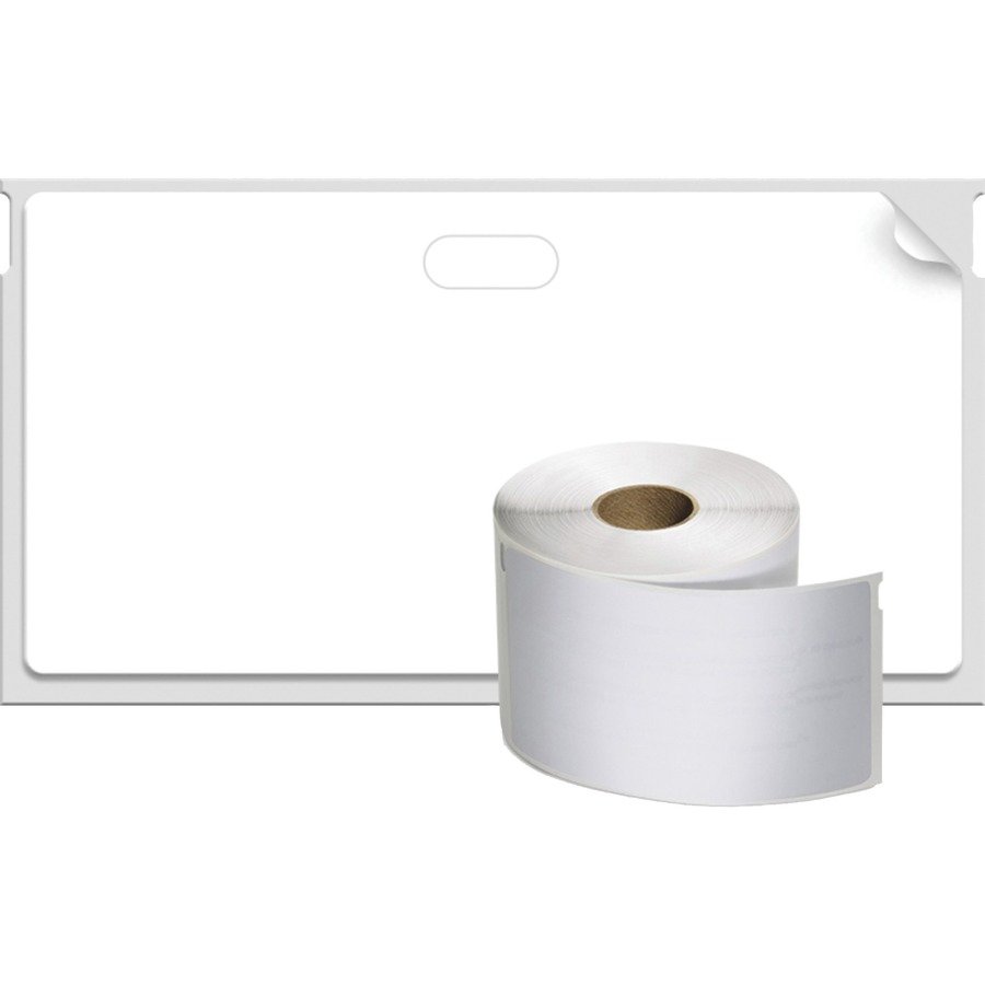 DYMO Self-Adhesive Name Badge Labels, 2.25" x 4", White, 250 Labels/Box (DYM30857) - Image 4