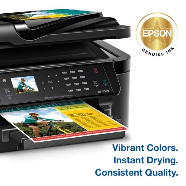 Epson 126 DuraBrite Ultra Cyan, Magenta, Yellow Ink Cartridges, Pack Of 3, T126520 (EPST126520S) - Image 5