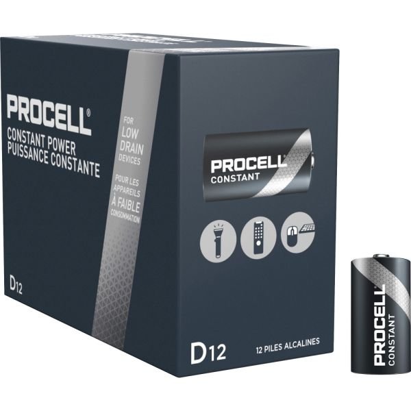 Procell by Duracell Alkaline D Batteries (DURPC1300) - Image 5