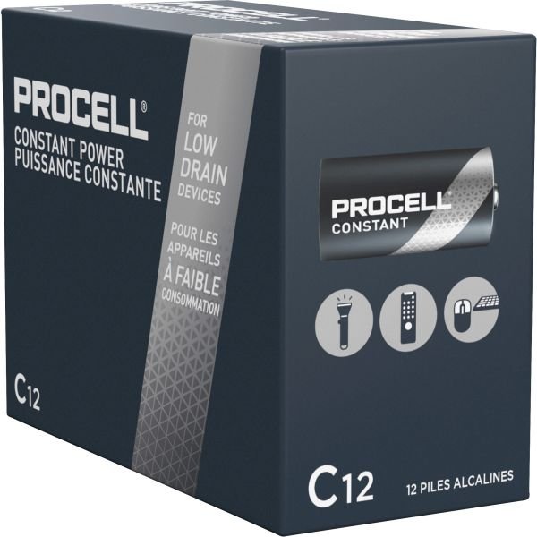 Procell by Duracell Alkaline C Batteries (DURPC1400) - Image 4
