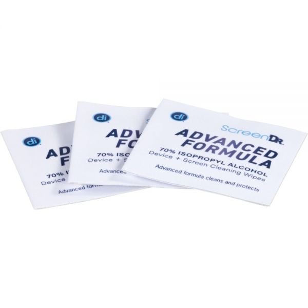 Digital Innovations ScreenDr 70% Alcohol Advanced Formula Device Cleaning Wipes And Microfiber Cloth, Box Of 120 Packets (ODFN9903154) - Image 10