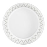 Highmark Paper Plates, 8-3/4", Printed White, Pack Of 125 (ODFN508485)