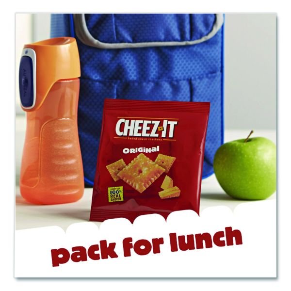 Sunshine Cheez-it Crackers, 1.5 oz Bag, Reduced Fat, 60/Carton (KEB122264) - Image 4