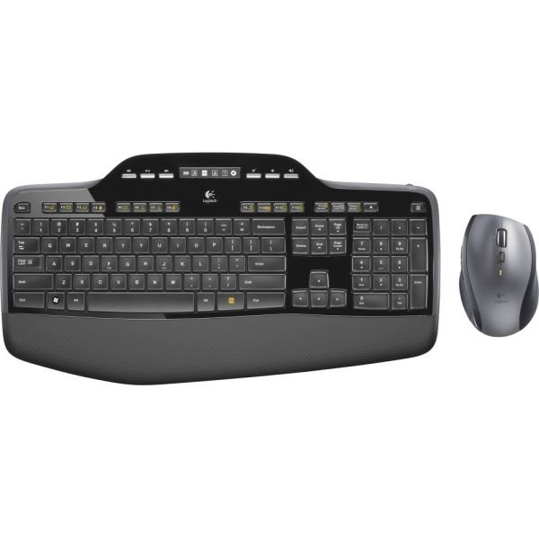 Logitech MK710 Wireless Straight Full Size Keyboard & Right-Handed Optical Mouse, Black (LOG920002416) - Image 7