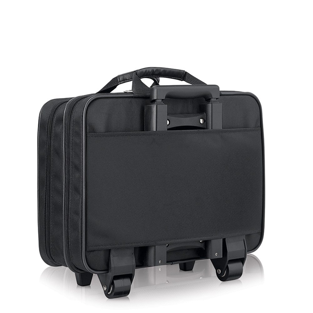 Solo New York Carnegie Rolling Case with 15.6" Laptop Pocket, Black (USLB1004) - Image 9