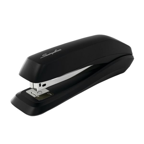 Swingline Eco Version Standard Stapler, 15 Sheets Capacity, Black (SWI54501)