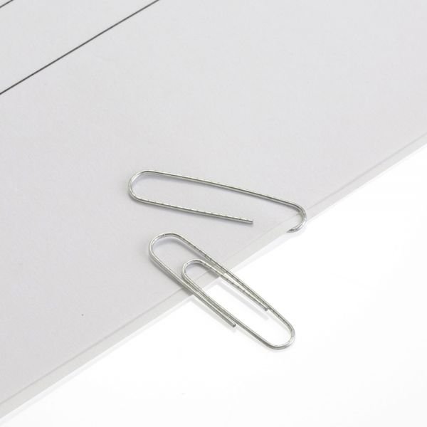 Non-Skid Paper Clips, No. 1, Small, Silver, Pack Of 10 Boxes, 100 Per Box, 1000 Total (ODFN308353) - Image 2