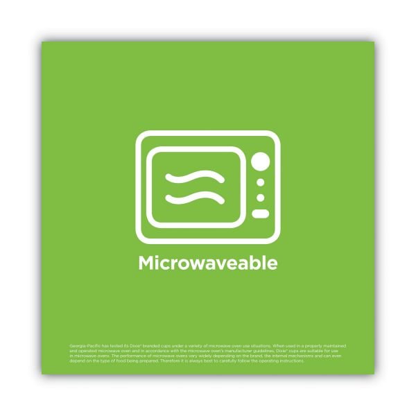 Dixie PerfecTouch Paper Hot Cups and Lids Combo, 10 oz, Coffee Haze Design, 50/Pack, 6 Packs/Carton (DXE5310CMB600CT) - Image 7