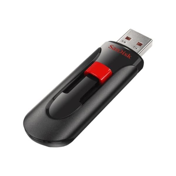 SanDisk Cruzer Glide USB 2.0 Flash Drive, 64GB, Black (ODFN801196) - Image 3