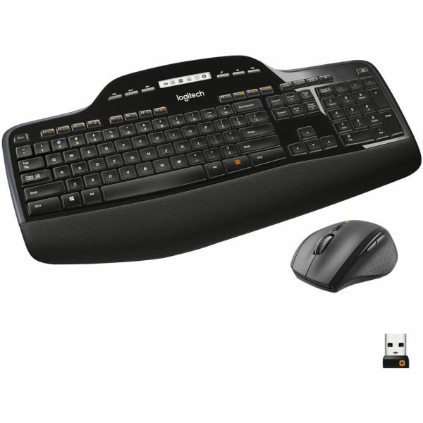 Logitech MK710 Wireless Straight Full Size Keyboard & Right-Handed Optical Mouse, Black (LOG920002416) - Image 6