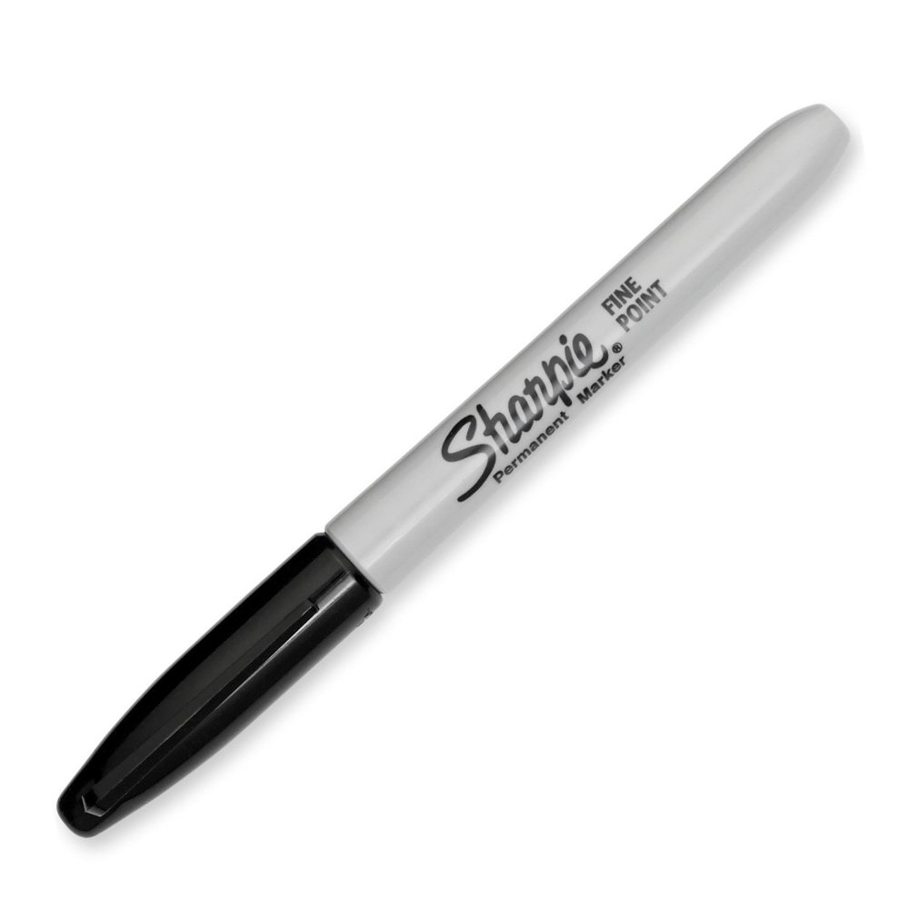 Sharpie Fine Tip Permanent Marker, Fine Bullet Tip, Black, Dozen (SAN30001B) - Image 5