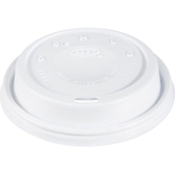 Dart Cafe G Cappuccino Dome Lids, For 12-24 Oz Cups, White, Case Of 1,000 (DCC16EL) - Image 8