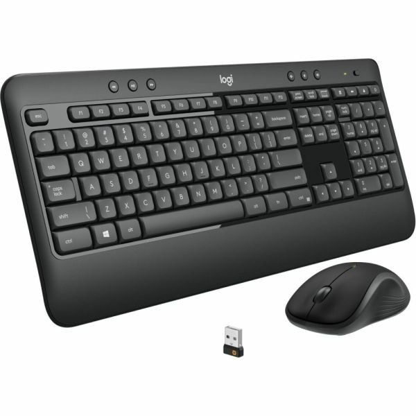 Logitech MK540 Advanced Wireless Keyboard and Mouse Combo for Windows, 2.4 GHz Unifying USB-Receiver (LOG920008671) - Image 9