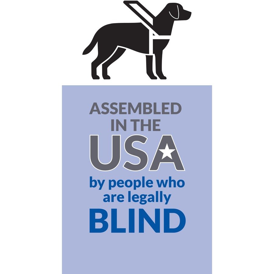 SKILCRAFT High Contrast Quartz Wall Clock (NSN6986560) - Image 2