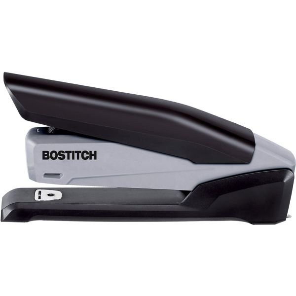 Bostitch InPower One-Finger Eco-Friendly Desktop Stapler, 25-Sheet Capacity, Black/Gray (ACI1100) - Image 6