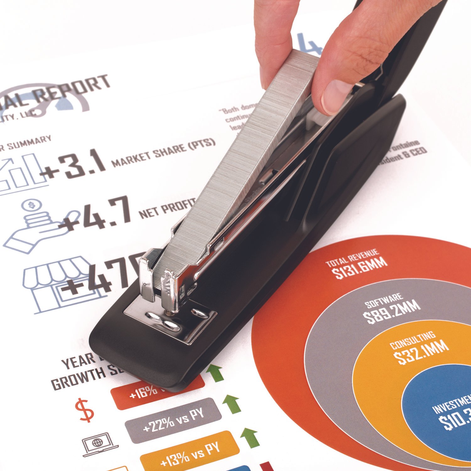 Swingline Standard Staples, 1/4", Full Strip, Box Of 5,000 (SWI35108) - Image 5