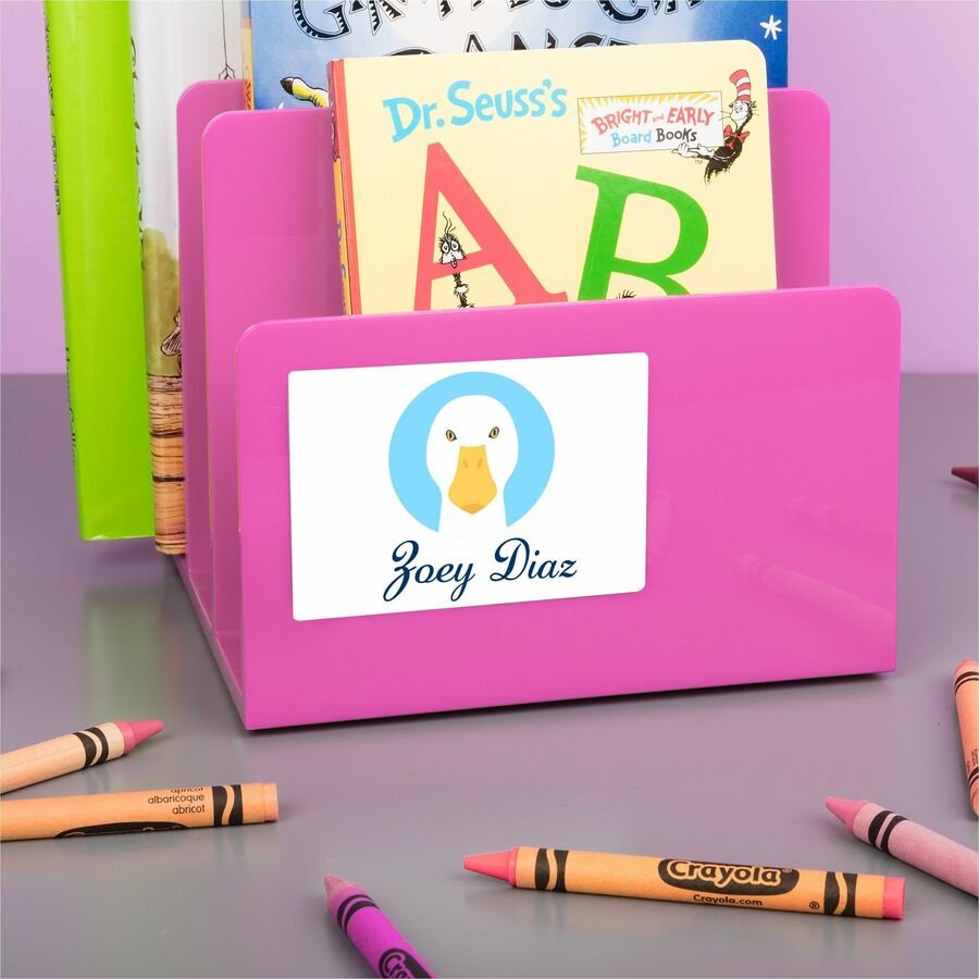 Avery Flexible Name Badge Labels, 5395, 2 1/3" x 3 3/8", White, Box Of 400 (AVE5395) - Image 5