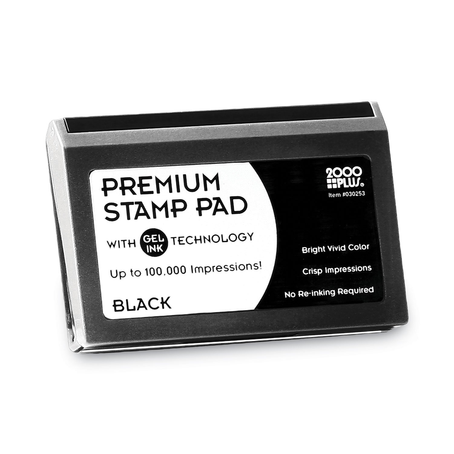 COSCO Microgel Stamp Pad for 2000 PLUS, 2 3/4 x 4 1/4, Black (COS030253) - Image 6