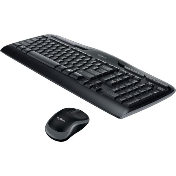 LogitechMK320 Wireless Straight Full-Size Keyboard & Ambidextrous Optical Mouse, Black (LOG920002836) - Image 10