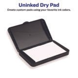 Avery Carter's Felt Uninked Stamp Pad, 2.75" x 4.27", Uninked (AVE21021)