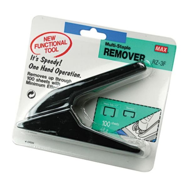 MAX Heavy-Duty Staple Remover - Black - 1 Each (MXBRZ3F)