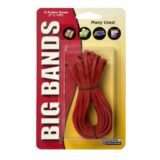 Alliance Rubber Advantage Rubber Bands, 7", Red, Pack Of 12 (ALL00700)