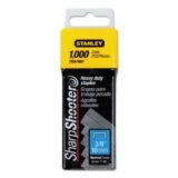 Stanley Bostitch SharpShooter Heavy Duty Staples, 3/8", Box Of 1,000 (BOSTRA706T)