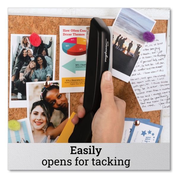 Swingline Eco Version Standard Stapler, 15 Sheets Capacity, Black (SWI54501) - Image 4