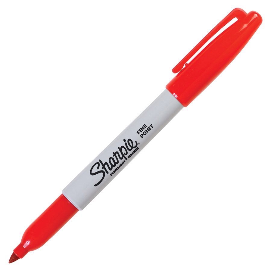 Sharpie Permanent Fine-Point Markers, Red, Pack Of 36 (SAN1920937) - Image 3
