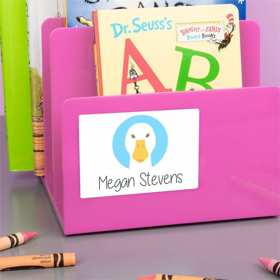 Avery Flexible Name Badge Labels, 5395, 2 1/3" x 3 3/8", White, Box Of 400 (AVE5395) - Image 10