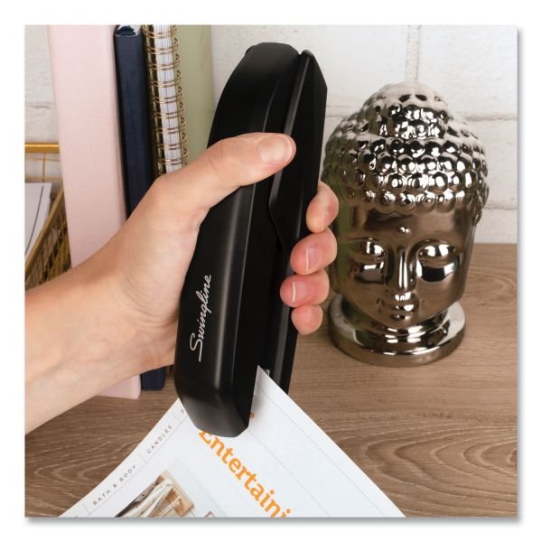 Swingline Eco Version Standard Stapler, 15 Sheets Capacity, Black (SWI54501) - Image 9